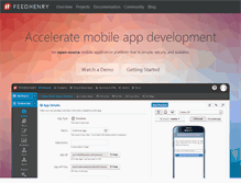 Tablet Screenshot of feedhenry.org